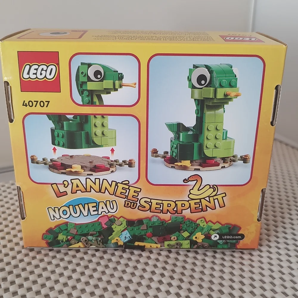 Lego 40707 Year of The Snake Building Toy Set New, Unopened